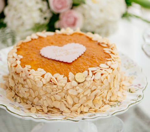 Torta de Damasco - Dia das Mães