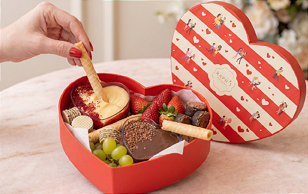 Caixa Coração Fondue