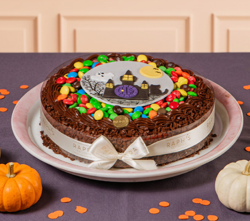 Torta Raphs de Brigadeiro - Halloween