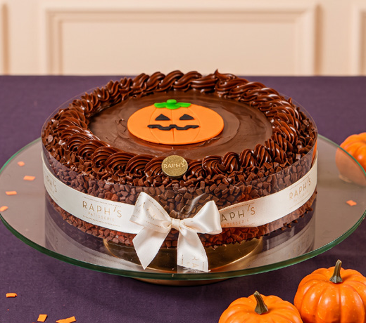 Torta Raph's de Cenoura - Halloween