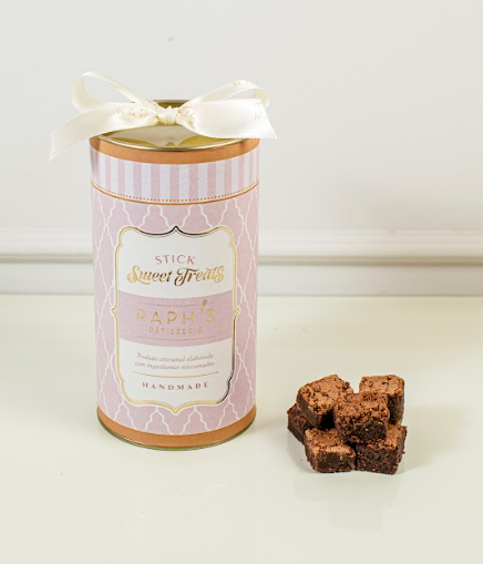 Lata de bordinha de brownie