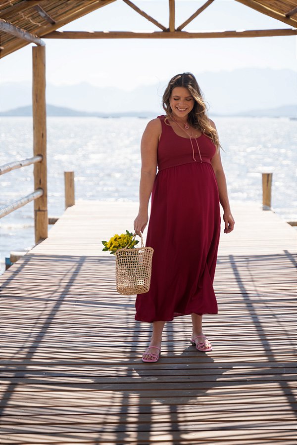 Vestido Rib Longuete