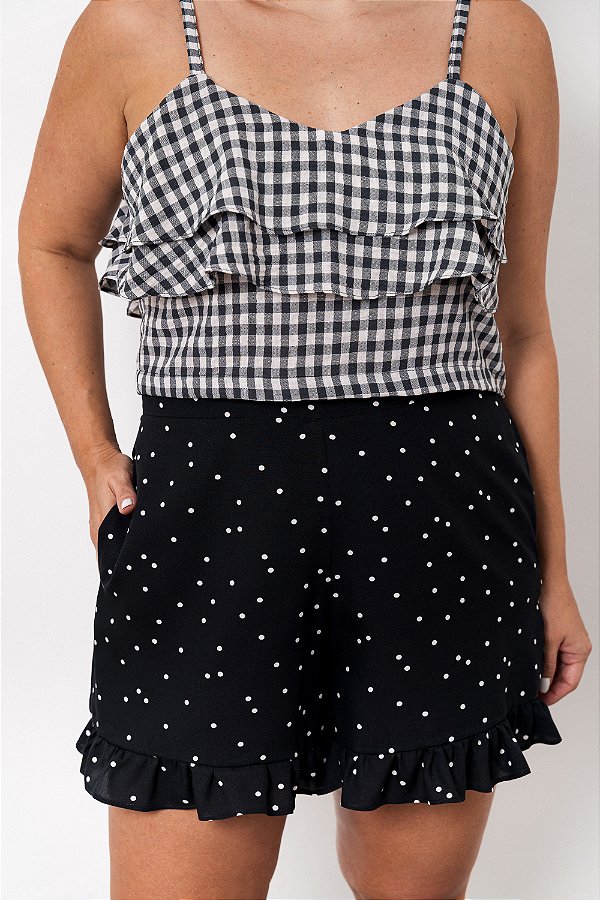 Short Babadinho Poá