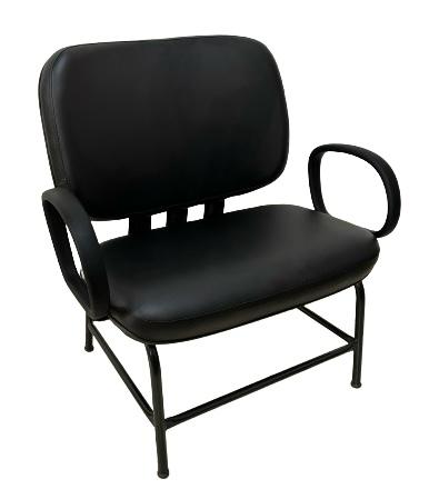 Super GG 3 laminas, pé palito com trava, com braco fixo, para obeso