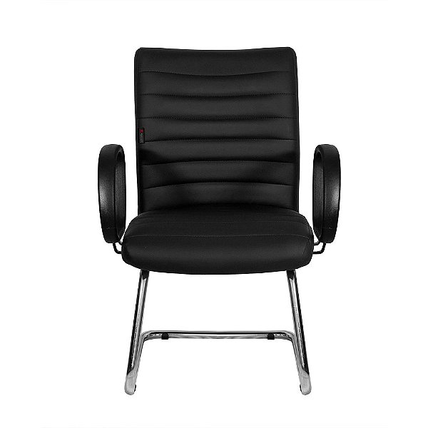 Atenas diretor gomo, base fixa cromada, com braço fixo