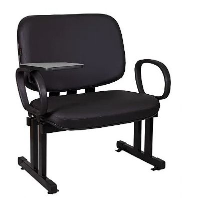 Cadeira Super GG 3 Laminas para obeso, com prancheta escamoteavel