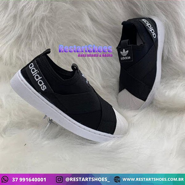 adidas infantil slip on