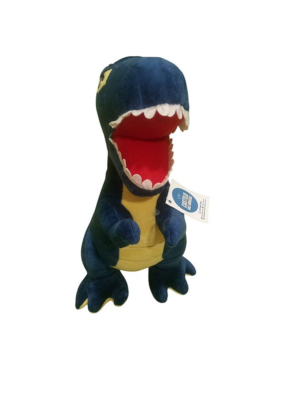Dinossauro médio azul