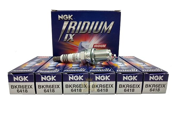 NGK BKR6EIX VELA DE IGNIÇÃO IRIDIUM IX 6 VELAS