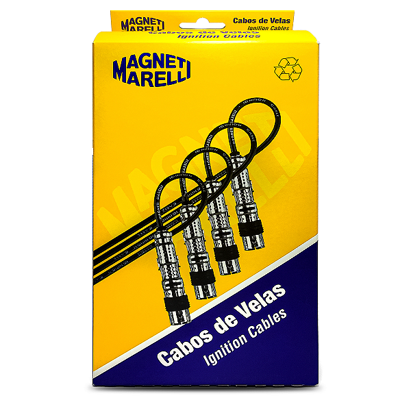 Jogo Cabo Ignição Magneti Marelli CVMM0702