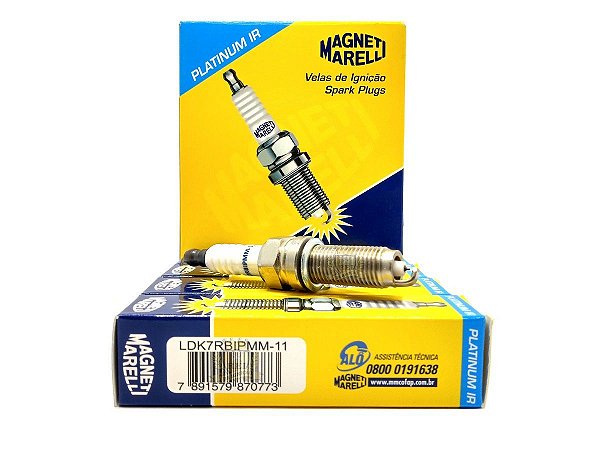 MAGNETI MARELLI LDK7RBIPMM11 VELA DE IGNIÇÃO PLATINUM IR 4 VELAS