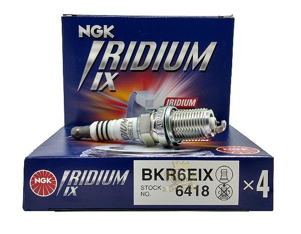 NGK BKR6EIX VELA DE IGNIÇÃO IRIDIUM IX 4 VELAS