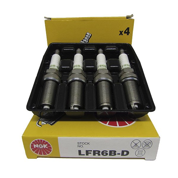 NGK LFR6B-D VELA DE IGNIÇÃO 4 VELAS