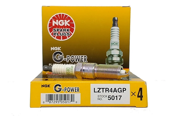 NGK LZTR4AGP VELA DE IGNIÇÃO PLATINUM GPOWER 4 VELAS