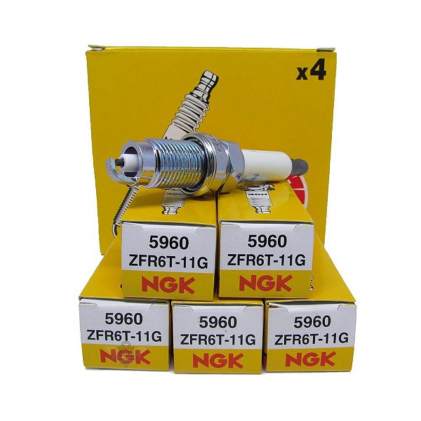 NGK ZFR6T11G VELA DE IGNIÇÃO 5 VELAS