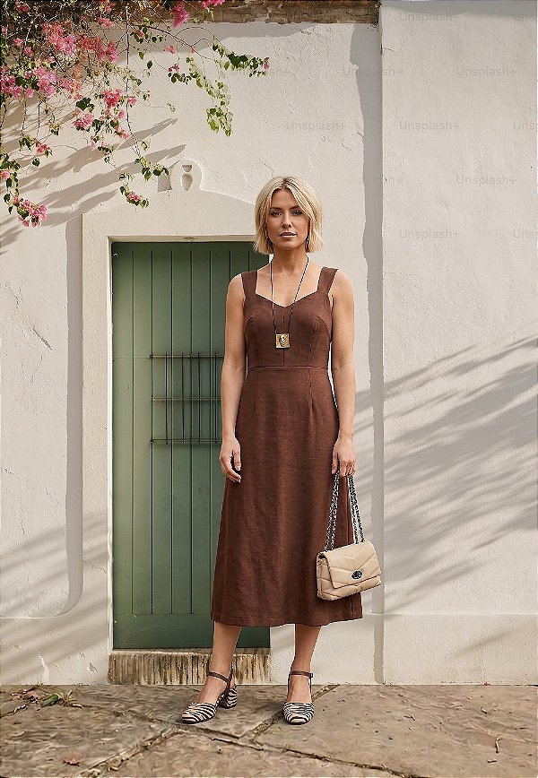 VESTIDO RAQUEL EM VISCOSE