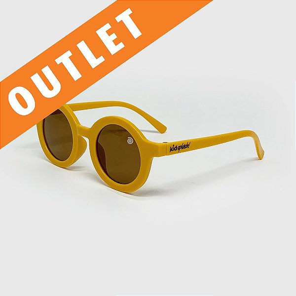 [OUTLET] Óculos de Sol Infantil Eco com Proteção UV400 Mostarda