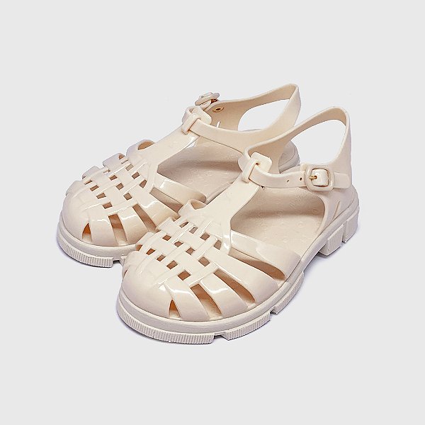 Sandália KidSplash! Tratorada City Off-White