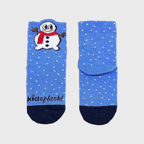 Meia KidSplash! Soquete Snowman