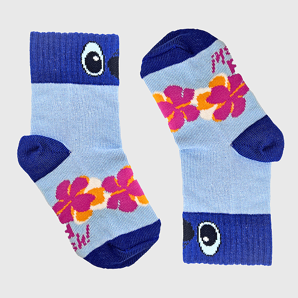 Meia KidSplash! Soquete Ohana Havaí