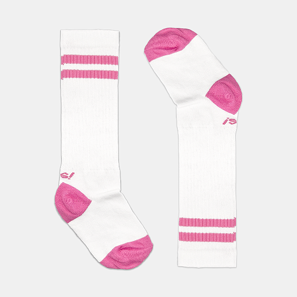 Meia KidSplash! 3/4 New Classic Rosa Chiclete