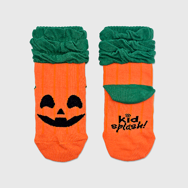 Meia KidSplash! Soquete Pumpkin Fru-fru