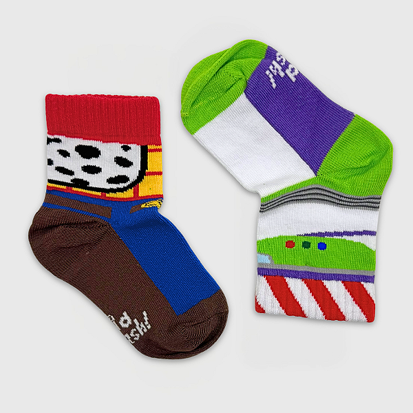 Meia KidSplash! Soquete Duo Toy Sockies