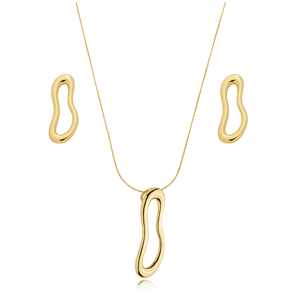 Conjunto orgânico vazado