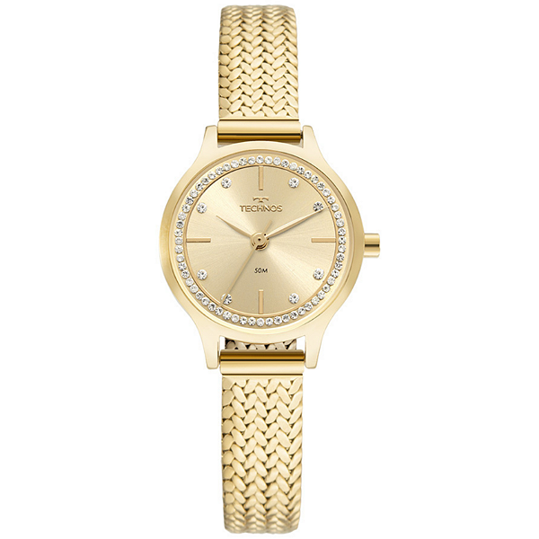 Relógio Technos Feminino Mini Dourado - GL30FR/1X