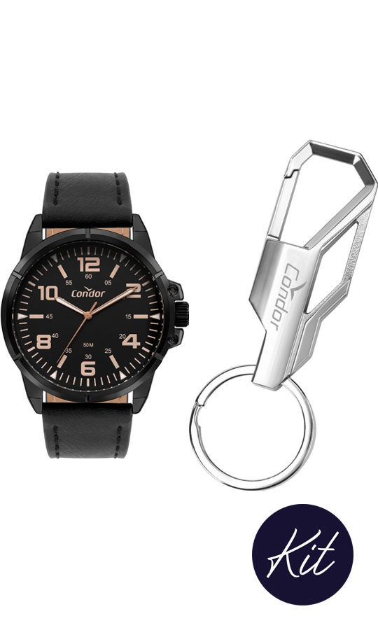 Kit Condor Masculino Militar Preto - CO2035NED/K5P
