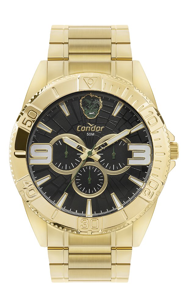 Relógio Condor Masculino Civic Dourado - CO6P29JOY/4P