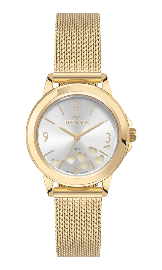 Relógio Technos Feminino Trend Dourado - 2036NBH/1K