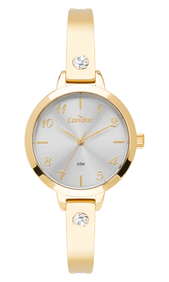 Relógio Condor Feminino Bracelete Dourado - CO2035NQC/5K -