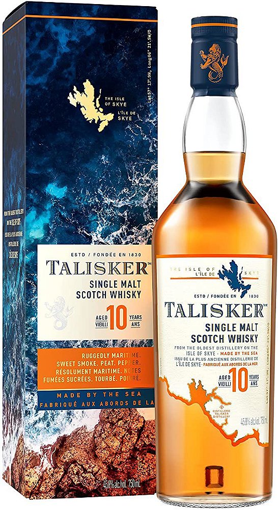 WHISKY TALISKER 10Y 750ML