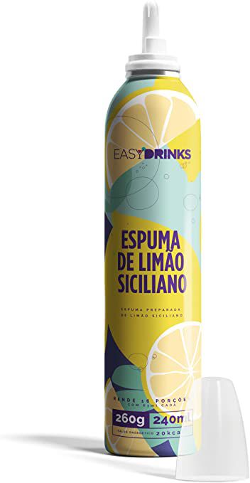 ESPUMA DE LIMÃO SICILIANO