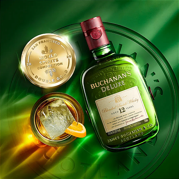 WHISKY BUCHANAN'S DELUXE AGED 12 YEARS 1L