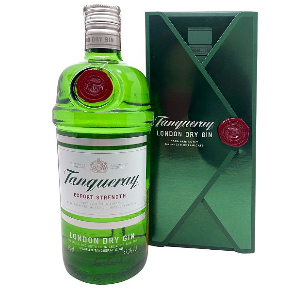 GIFTPACK TANQUERAY LONDON DRY 750ML
