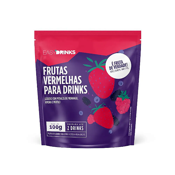 SACHÊ FRUTAS VERMELHAS - EASY DRINKS