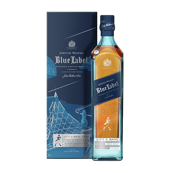 WHISKY JOHNNIE WALKER BLUE LABEL MARS 750ML