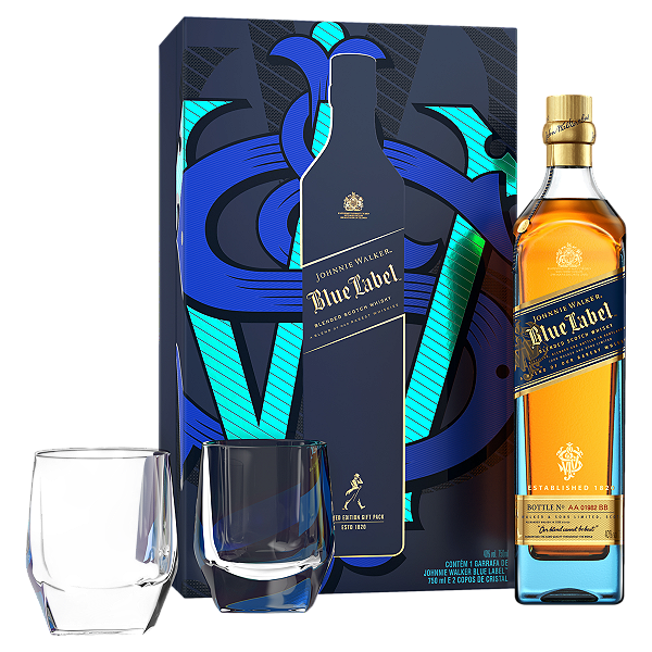 WHISKY JW BLUE VAP24 03/750ML