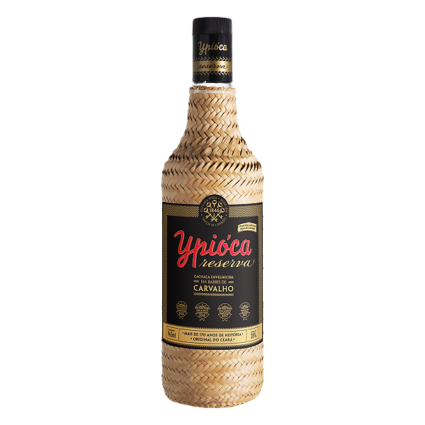 CACHAÇA YPIÓCA EMPALHADA OURO 965ML