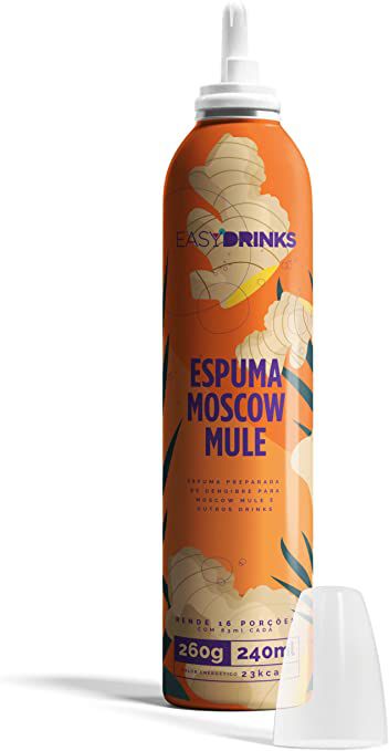 ESPUMA DE GENGIBRE MOSCOW MULE - EASY DRINKS