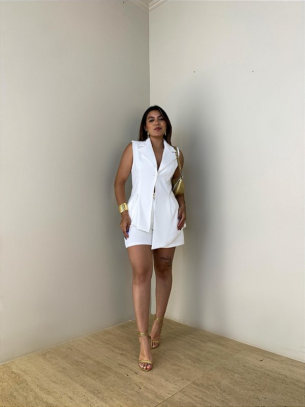 Conjunto Alfaiataria Valéria Branco