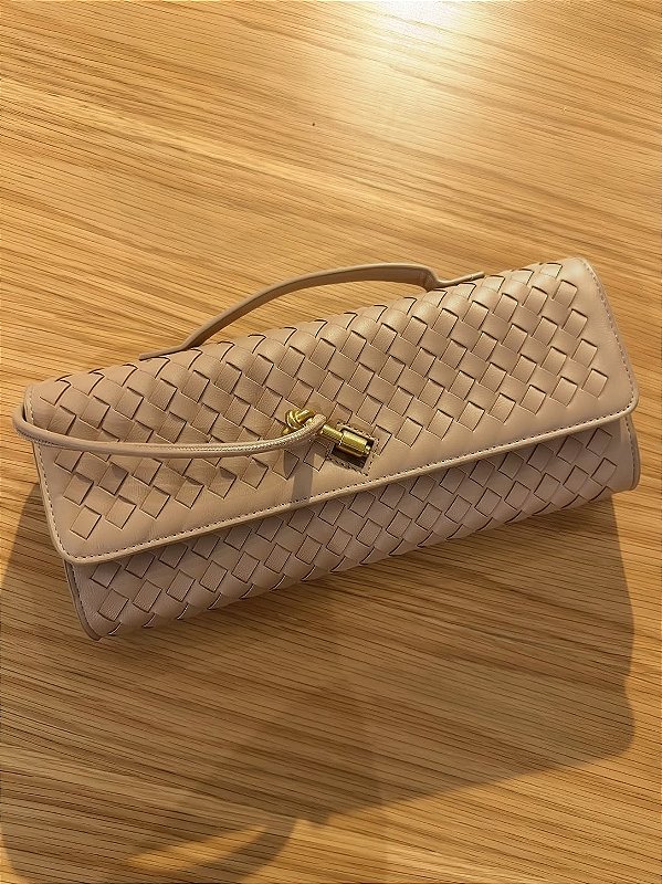 Bolsa Matelassê Bege