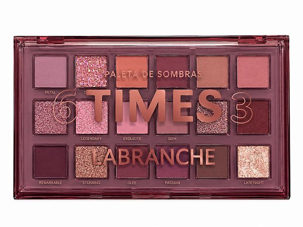 Paleta De Sombras 6 Times 3 Labranche