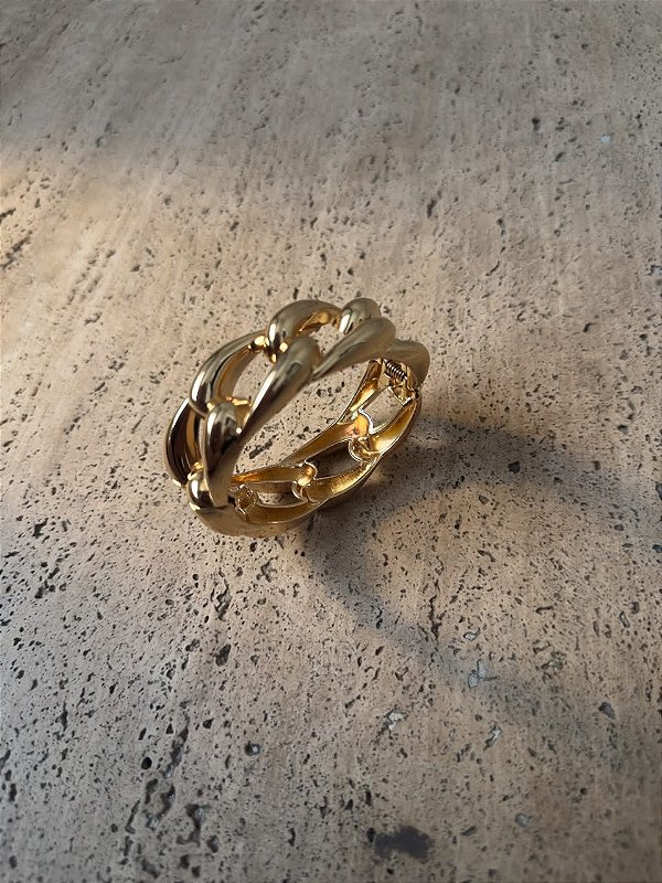 Bracelete Vazado Dourado