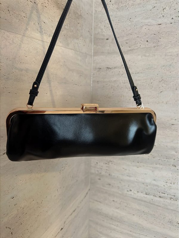 Bolsa Courino Preta