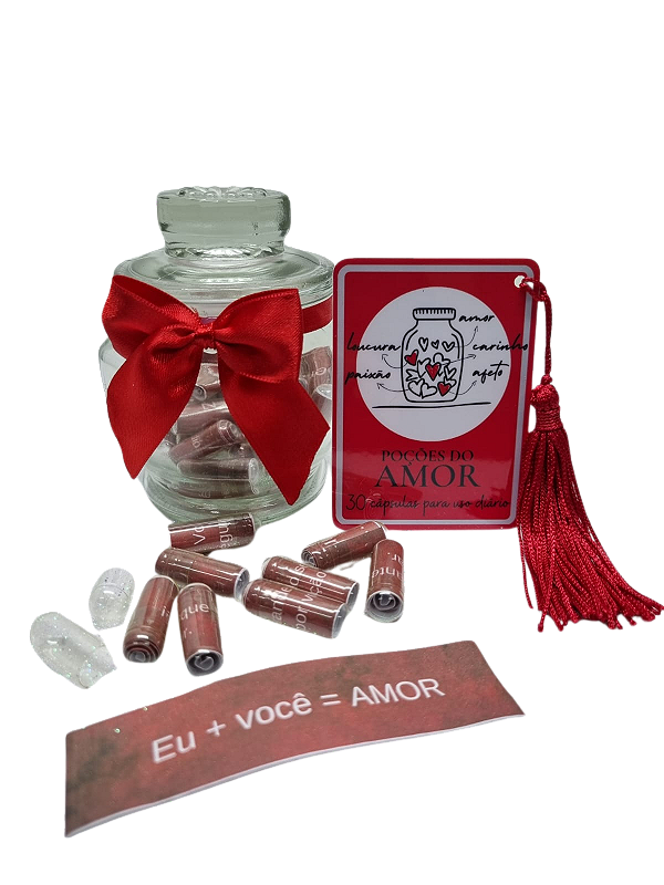 KIT C/4 POTINHOS DE POÇÕES DO AMOR