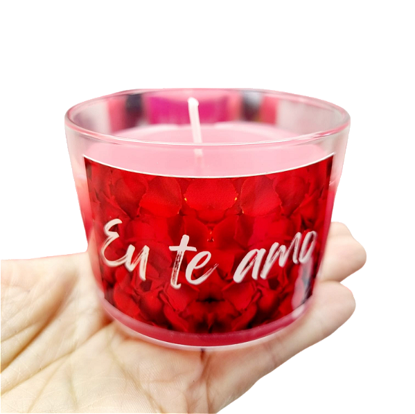 KIT C/12 VELAS GOURMET AROMÁTICAS AMOR - 100%VEGANAS
