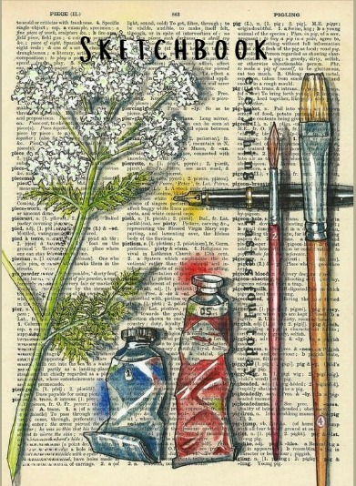 SKETCHBOOK - CADERNO DE DESENHO CAPA DURA PREMIUM